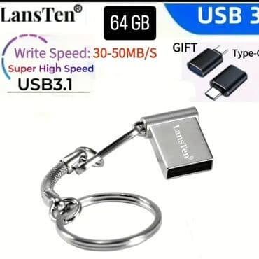 klaviatura almaq: Flash kart 64 GB, USB 3.2, Yeni — 7