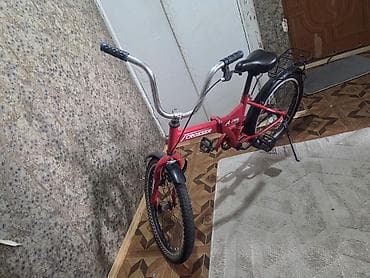 velo disk: Crosser uşaq velosipedi - Rəng: qırmızı - Çərçivə: polad, klassik — 5