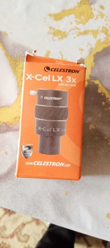 duyu aparatı: Celestron X-Cel LX 3x Barlow linzası, teleskopunuzun böyütməsini üç — 5