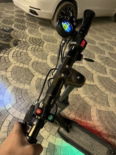 трюковой самокат в баку: Bu elektrik skuter, şəhər daxilində rahat və ekoloji cəhətdən təmiz — 6