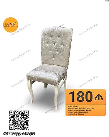 taxta masa: Qonaq otağı üçün, Qatlanmayan, Stul — 1