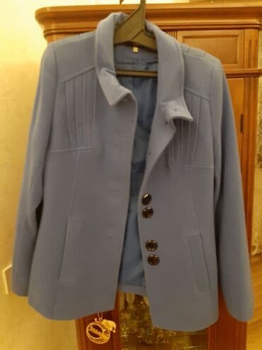 kəsilmiş əl şəkilləri: Palto, L, rəng - Mavi — 3