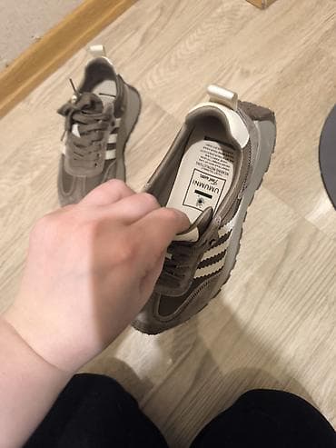 geyim kisi: Krossovka – idman və gündəlik geyim üçün - Rəng: boz-qəhvəyi — 5