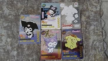 Sanrio kolleksiya kartları dəsti - Mövzu: Sanrio personajları –