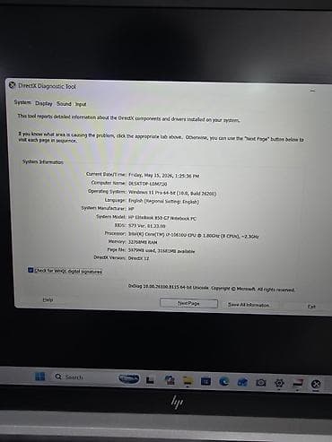 i7 8700: İşlənmiş HP EliteBook, 15.6 ", Intel Core i7, 512 GB, Ödənişli çatdırılma — 3