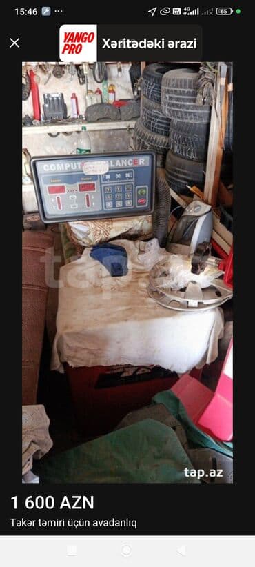 Bu avadanlıq komplekti təkərlərin təmiri və balanslaşdırılması üçün