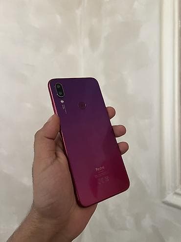ucuz notebook tavsiye: Redmi Note 7, 32 GB, rəng - Qırmızı, Barmaq izi, Face ID — 8