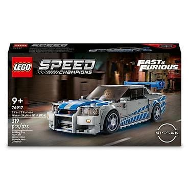 oyuncaq gitara: LEGO Speed Champions – Fast & Furious: Nissan Skyline GT‑R (R34) — 1