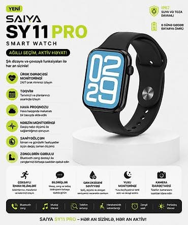 xiaomi note 12 s: Smart saat SY11 Pro Black Brend: Saiya Model: SY11 Pro Black — 2