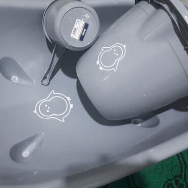 uşaqlar üçün keçə şap şapları: Yeni!!!! Boz rəngdə, şirin pinqvin naxışları ilə bəzədilmiş körpə — 3