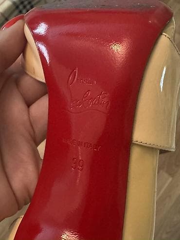 Qadın ayaqqabıları: ORJINALDIR 100 faiz 39 razmer - Brend: Christian Louboutin - Model — 4