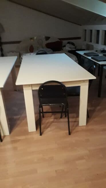 kürsü masası: Uşaq hazirligi üçün stol stul desti, tədris kursları üçün stol stul — 25