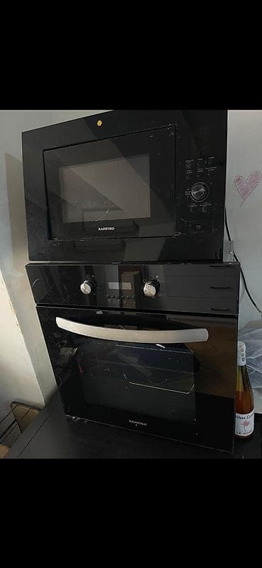 samsung tab 4 qiymeti: Микроволновка Rainford, Встраиваемая, С микроволнами, цвет - Черный — 1