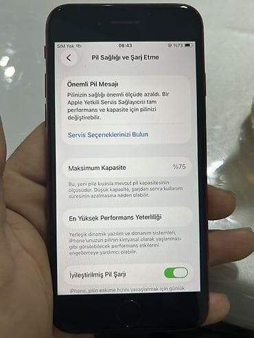 samsung z fold 1: IPhone SE 2020, Qırmızı, Barmaq izi — 3