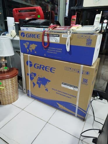 Mətbəx texnikası: Kondisioner Gree, Yeni, 30-35 kv. m, Kredit var, Pulsuz quraşdırılma — 1