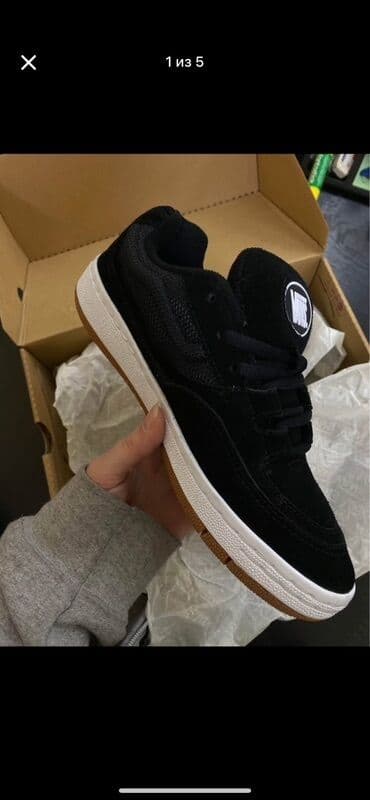 qadınlar üçün ketlər vans old skool: Vans kişi/kadın idman ayaqqabısı Razmer 36 - Rəng: qara - Material — 1