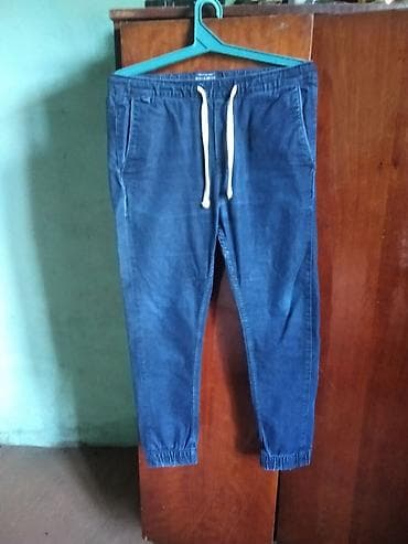 moto geyimlər: Cins şalvar kişi üçün tezedi razmer 38 yeni 30 M L olur mene balaca — 2