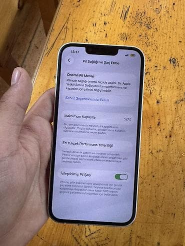 IPhone 13, 128 GB, Ağ, Qırıq — 5