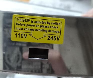 dc motor: Məhsul: AC-DC S-250-12 qoltuq tipli güc mənbələri (12V) 3 ədəd var 1 — 6