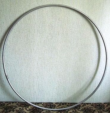 demir halqa: Demir halqa - Material: aqır içi dolu metal (alüminium tipli), - — 1