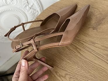 botinkalar 39: Tuflilər, Ölçü: 38, rəng - Bej, Yeni — 3
