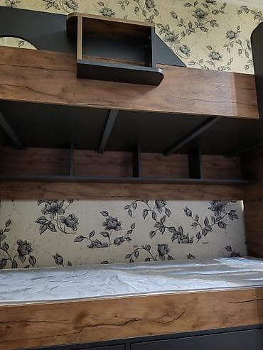 Ev üçün mebel: Yeni, İkinəfərlik çarpayı, Bazalı, Matras ilə, Siyirməli, Türkiyə — 5