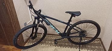 cube velo: Trek Marlin 6 seriyalı dağ velosipedi - Gavalı-mavi rəngli alüminium — 5