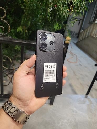 redmi c 15: Redmi Note 14, 256 GB, rəng - Qara, Barmaq izi, Face ID — 10