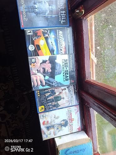 iphon 1: Sony PlayStation 2 Slim (PS2) oyun konsolu işlək vəziyyətdə cohlu — 5