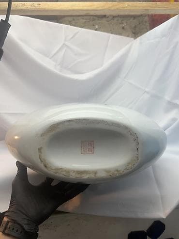 yapay gul: Bir vaza, Farfor — 3