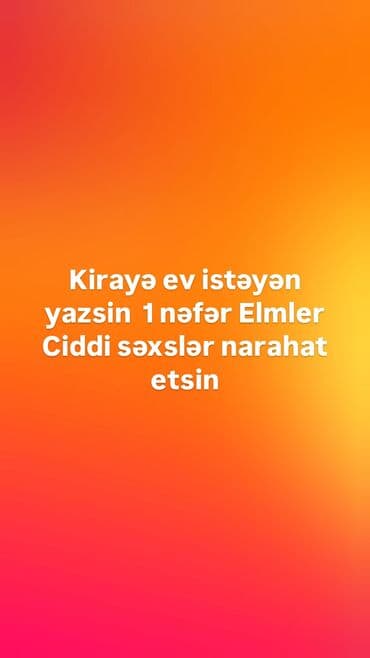 Колье: Metrodan 10 deq mesafede 18 25 yasa kimi telebe olsa lap yaxsi olar — 2