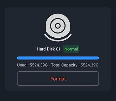 dvd disklər: 6TB hdd.Hal hazırda işləkdi.Heç bir problemi yoxdu. Kamera apatının — 1