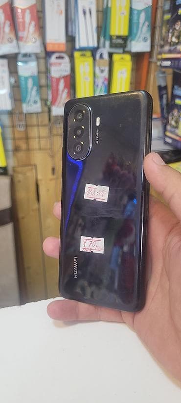 huawei madem: Huawei Nova Y70, 128 GB, rəng - Qara — 2