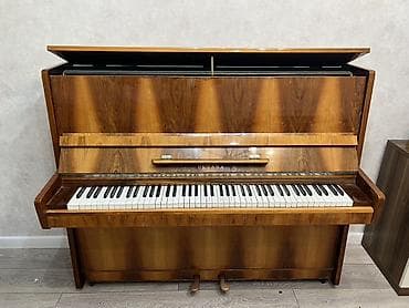 gitara akustik: Upright pianino – “OKTABA” marka - Klassik upright (şaquli) — 2