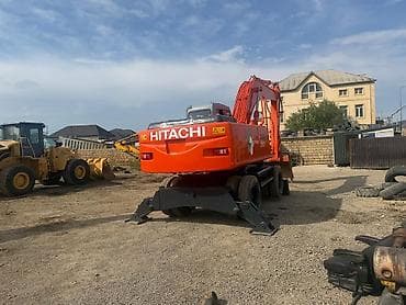 hyundai ekskavatör: Hitachi Zaxis 210W təkərli ekskavator - Marka/model: Hitachi ZAXIS — 5