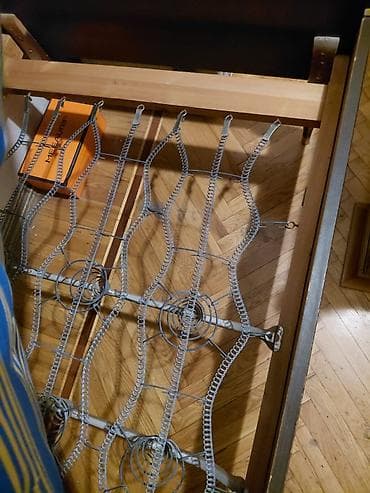 Çarpayılar: Təknəfərlik çarpayı, Bazasız, Matras ilə, Siyirməsiz — 3