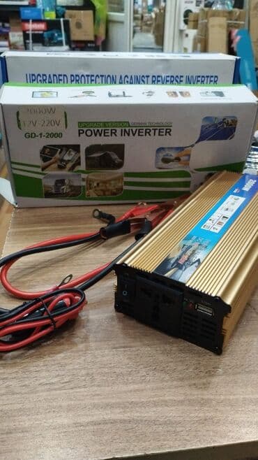 инвертор с 12 на 220 вольт: Новый Инвертор, 3000-5000 Вт, 12 - 220 в, Бесплатная доставка — 3