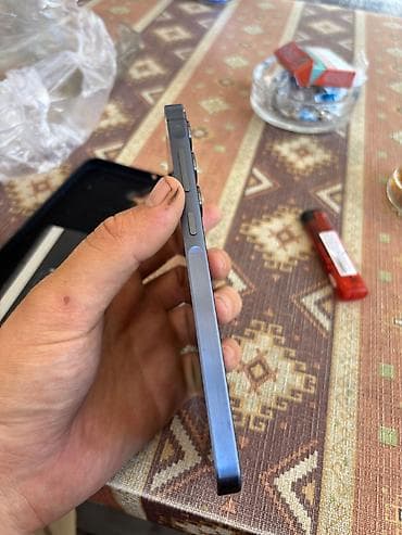 data modem sim card: Samsung Galaxy A55 5G, 128 GB, rəng - Göy, Barmaq izi — 4
