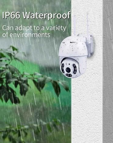 3 goz qaz: Wifi 3mp PTZ 360° kamera İCsee Yaddaş kartı yuvası, SD kart Funksiya — 4