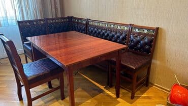 мебель для кухни: Mətbəx mebeli dəsti – tam komplekt - Material: massiv ağac görünüşlü — 18