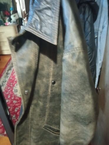 Plaşlar: HUGO BOSS kişi dəri gödəkcə - Material: qalın, təbii dəri — 11