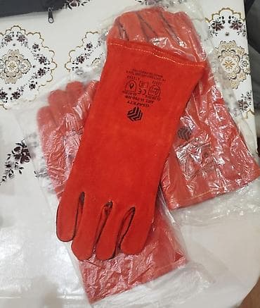 əlçək: Məhsul: İsti və qaynaq işləri üçün istiliyədavamlı əlcəklər - Brend — 1