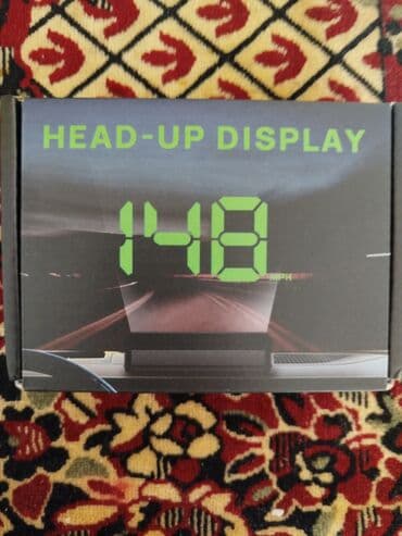 Avtomobil üçün Head-Up Display (HUD) - Sükanın arxasında baxışı