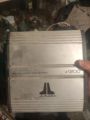 Radio: JL Audio e1200 – monoblok tam diapazon avtomobil gücləndiricisi — 1