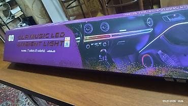 suret paneli: Məhsul: Car Music LED Ambient Light (A80) Avtomobil salonu üçün — 1