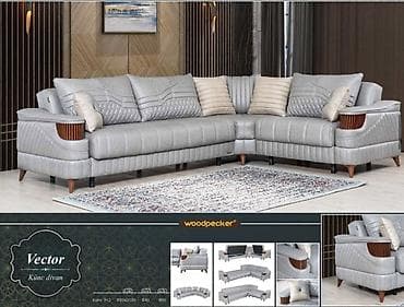 Vector künc divan – woodpecker Fabrik istehsalı mebellərin topdan