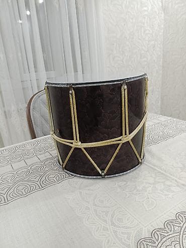 Fleytalar: Qaval (nağara) – daşıma çantası ilə - Korpus: tünd qəhvəyi naxışlı — 2