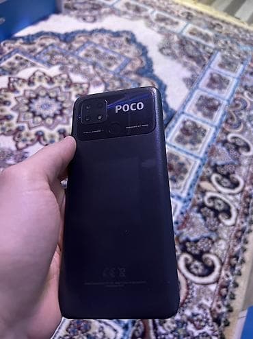 Poco C40, 64 ГБ, цвет - Черный