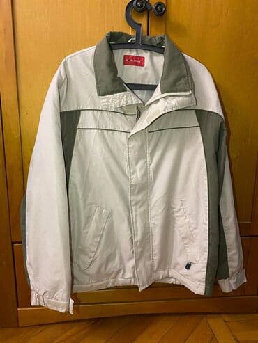 демисезонные кожаные мужские куртки: Мужская куртка, Ветровка, Осенняя, M — 1