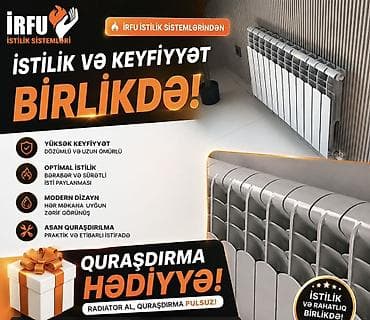 desmallar: Seksiyalı Radiator Alüminium, Ödənişli quraşdırma, Zəmanətli — 2